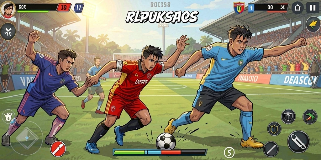 8zk - Karakter unik dengan kemampuan khusus untuk setiap pemain.