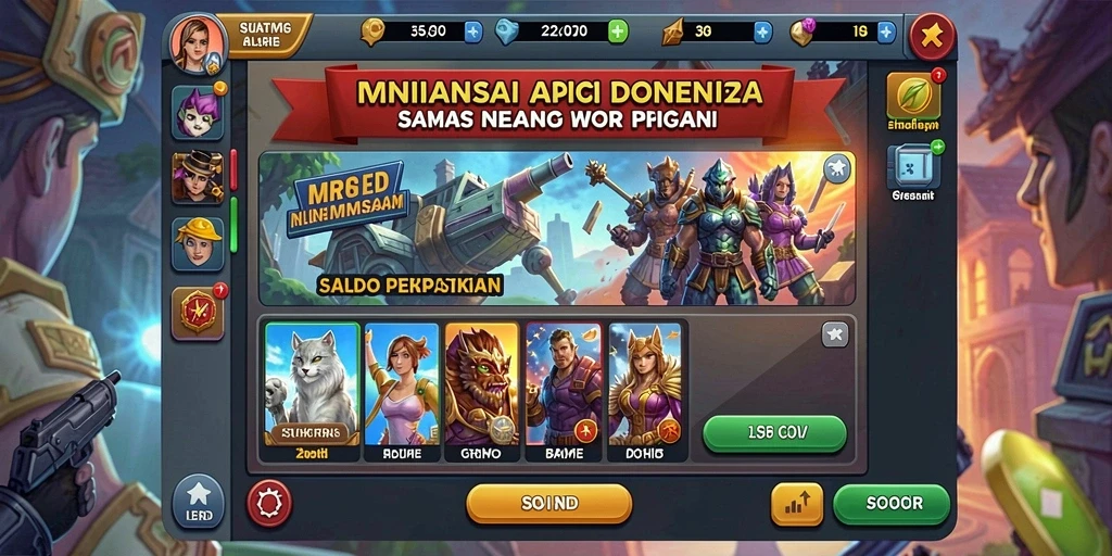borneo303 - Visual spektakuler dari lingkungan permainan.