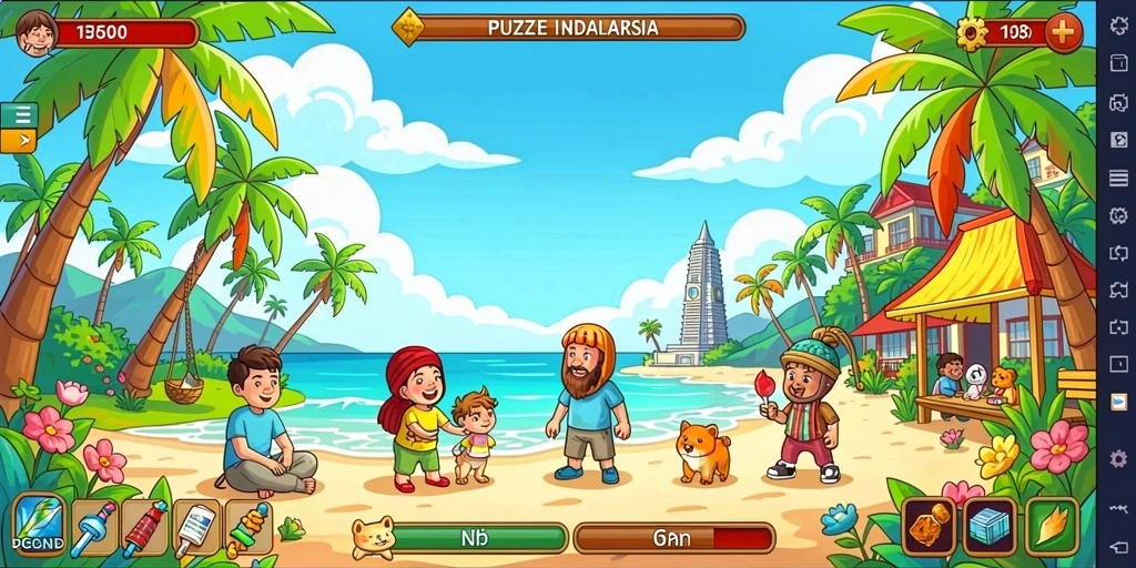 mamen123 - Tangkapan layar menampilkan fitur multiplayer yang mengasyikkan.