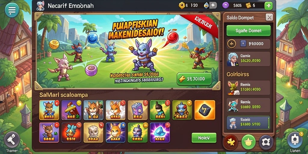 v07 - Tampilan grafis yang menawan dan detail tinggi.