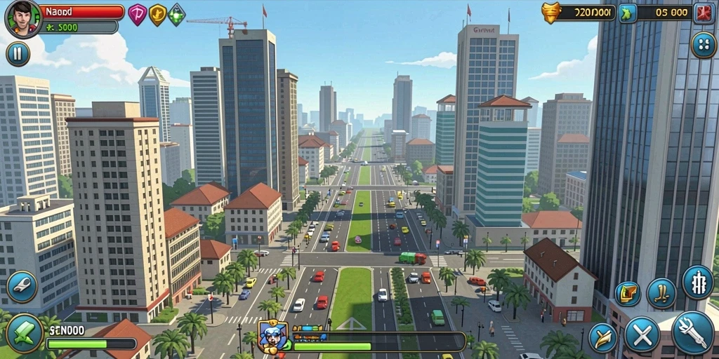 zavonzo - Screenshot menampilkan karakter dalam aksi petualangan.